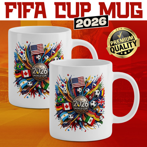 World cup 2026 mug football - 2026,