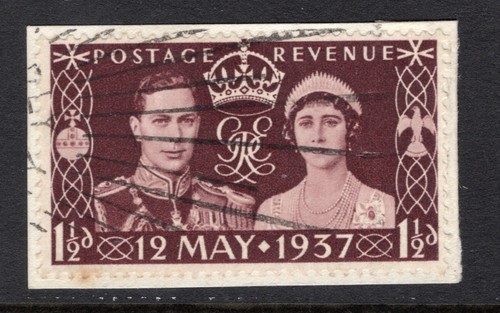 1937 coronation birch - 1937, 1½d