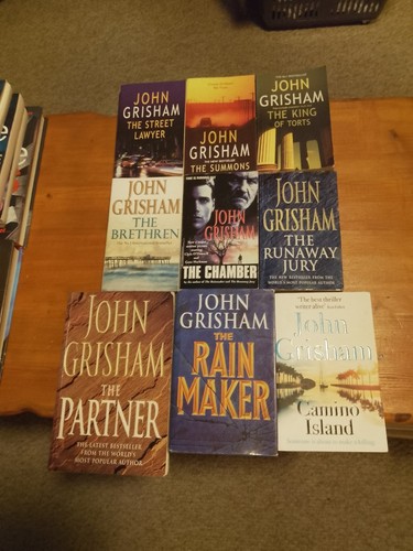 John grisham books joblot - books,