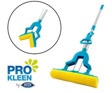 Telescopic Super-Absorbent Butterfly Sponge Squeegee Floor Mop Bathroom Cleaning