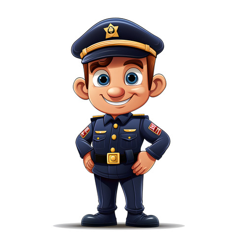Car sticker police - 4,