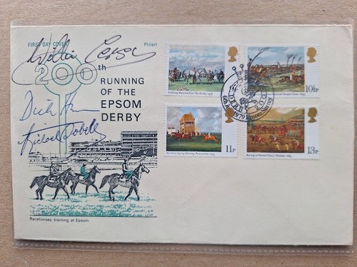 Troy derby first day cover - derby, cover-