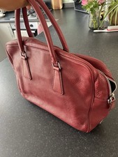 PRADA Milano Vintage Red Leather Mirage Bag