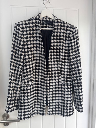 Zara white black jacket - , size