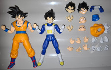 figuarts daima goku and vegeta base super saiyan authentic dragon ball z bdz toy