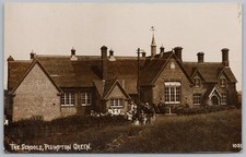 PLUMPTON GREEN The Schools, Sussex RP Postcard Unused