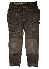 RRP£115 Snickers 3223 Rip-Stop Floorlayer Holster Pocket Trousers 148 W33 L35