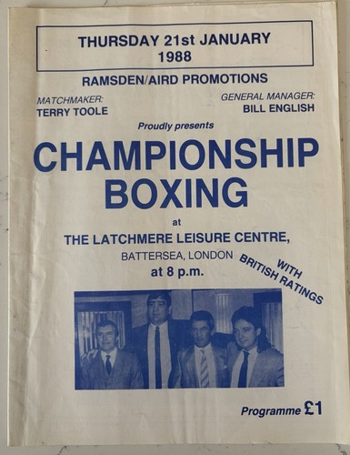 1988 vintage program - vintage,