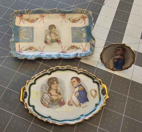 Napoleon ceramic dishes lot - napoleon, of