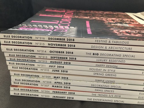 Elle decoration 2018 - decoration, magazine