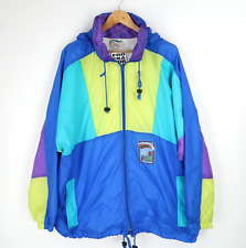 Vintage Windbreaker Jacket 90's Nylon Cagoule SZ L-XL (T8974)