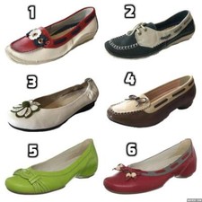 Softwaves Womens Leather Slip