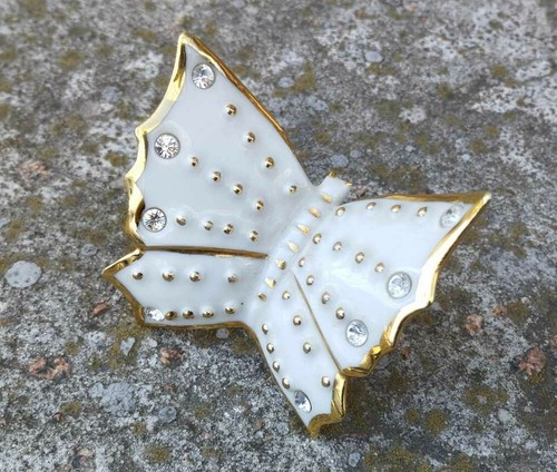 Swarovski crystal butterfly - crystal,