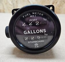 Fuel Meter Mk.1 6A/1548 Gauge Indicator Air Ministry RAF Aircraft Gallons