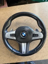 BMW 5 7 SERIES M SPORT G30 G31 G11 G12 PADDLE SHIFT STEERING WHEEL OEM