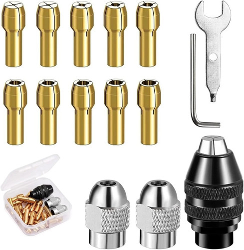 Keyless drill chuck collet - drill,
