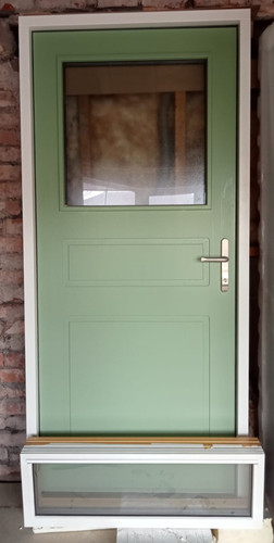 Timber panel front door