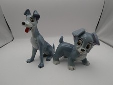 Collectable Wade Disney Lady and The Tramp Blow Up Figures x 2