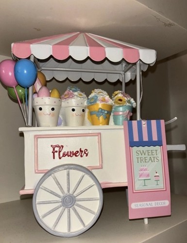 Sweet treats flower cart - treats,