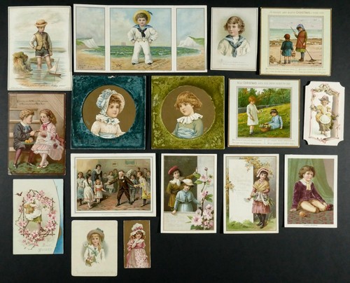 Victorian ephemera job lot - ephemera,