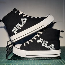 Fila High Top Canvas Trainers