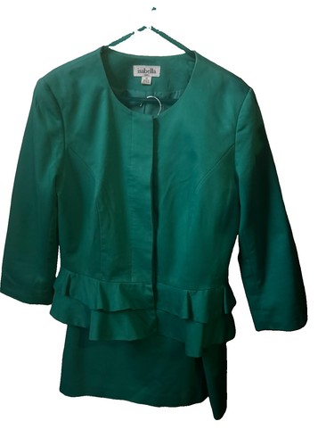 Modern emerald green - modern, peplum