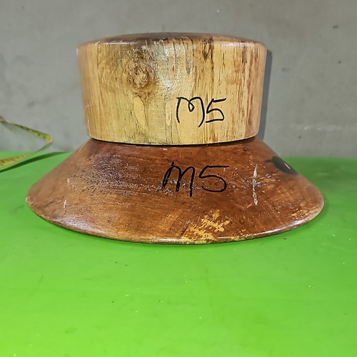 Wooden hat block millinery - ,
