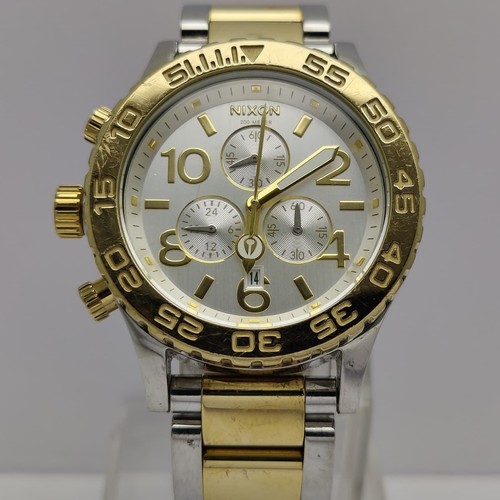 Nixon chrono silver - nixon,