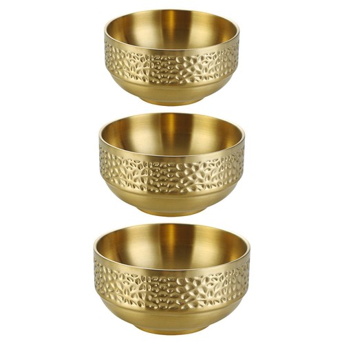 Stainless steel soup bowl - steel,