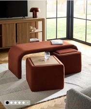 NEXT Soft Velvet Rust Brown