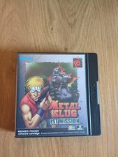 Neo Geo Pocket Metal Slug 1st Mission Tested Working And Complete CIB