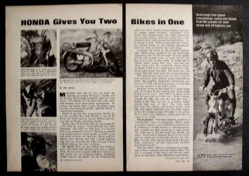 Honda 1968 street dirt - 90,