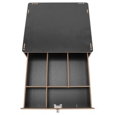 Cash Drawer Tray Cash Register Insert Tray wooden multi-grid box