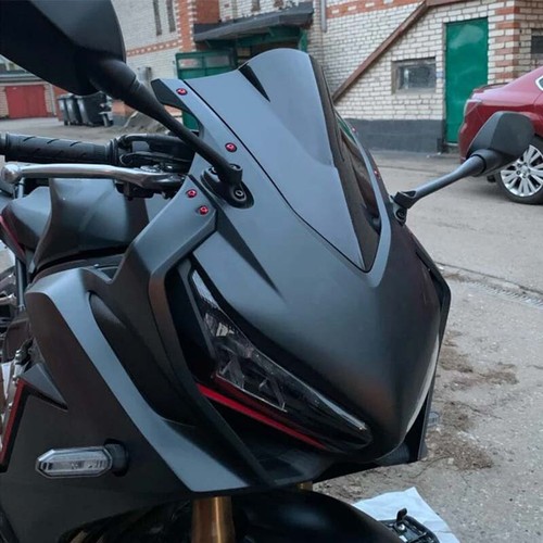 Double bubble windscreen - double,