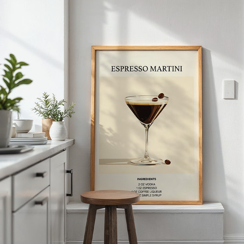 Cocktail poster espresso - cocktail,