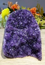 Amethyst Geode Cluster, Crystal Specimen 1297g