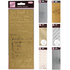 Anitas Outline Stickers Verses