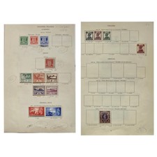 CHANNEL ISLANDS & CHAMBA STATE VF M&U 2 Sides 17 Stamps €180+