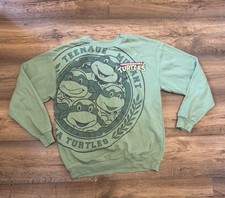 Teenage Mutant Ninja Turtles Green Sweatshirt – Size M