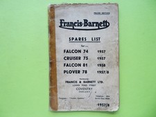 FRANCIS BARNETT SPARE PARTS