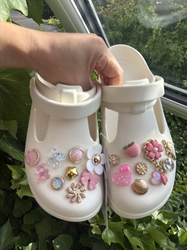 Mary jane white crocs - jane’s,