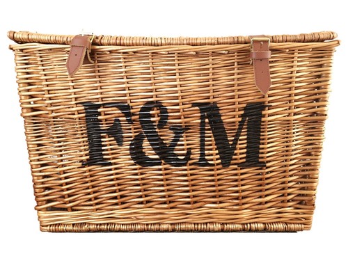 Fortnum mason large wicker - &,