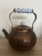 Vintage Copper Coloured Kettle