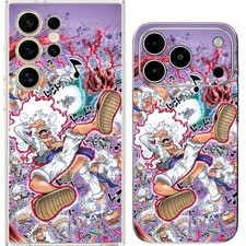 Luffy One Piece Straw Pirate Gear 5 Case Cover Silicone / Shockproof / MagSafe