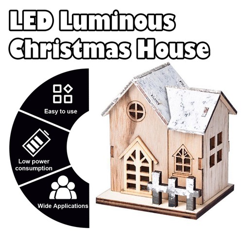 Wooden house led - led, light