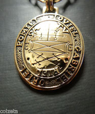 Secure help of Good Spirits: Oriel,Pomiel,Gabriel. Bronze pendant by PeterStone