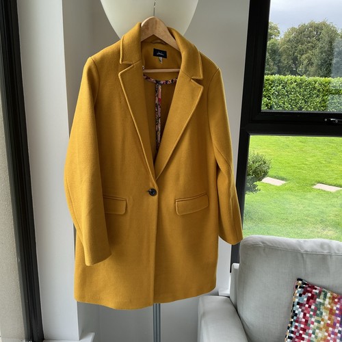 Joules eve coat mustard - eve,
