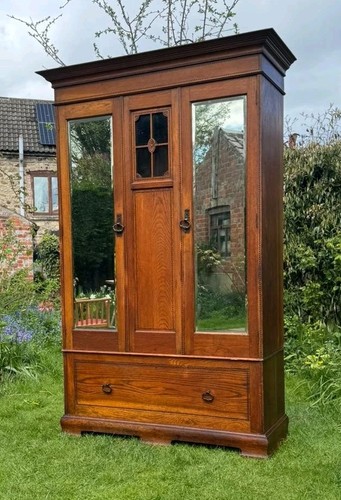 Antique arts and crafts oak - and,
