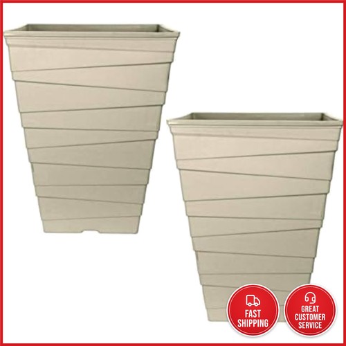 Elegant tall square garden - elegant,