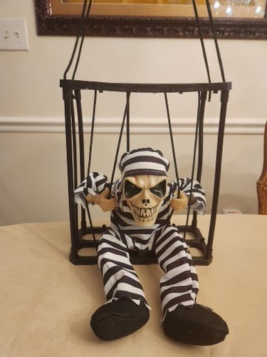 Halloween skeleton puppet - skeleton, in